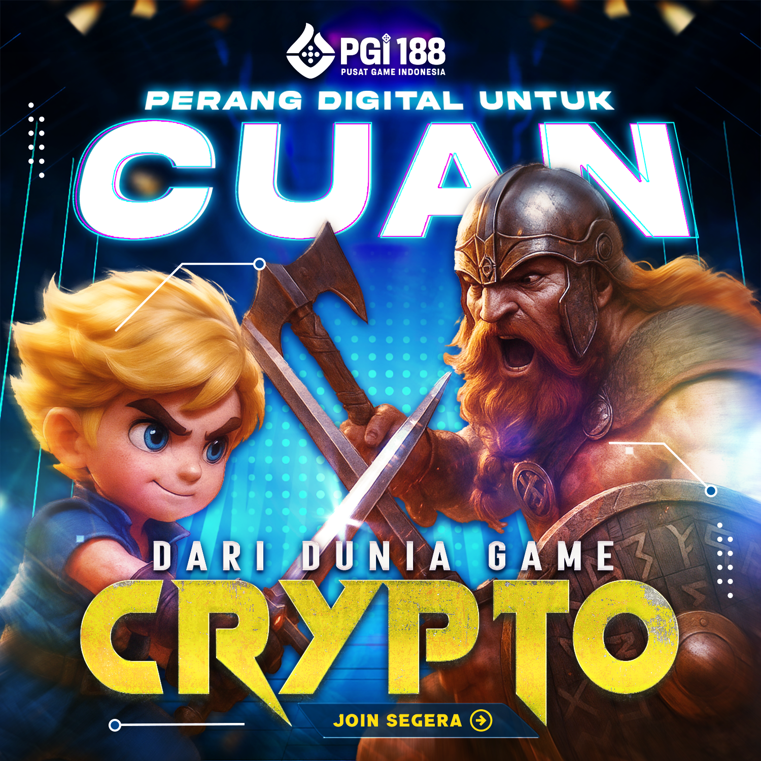 PGI188 - Perang Digital untuk Cuan dari Dunia Game Crypto